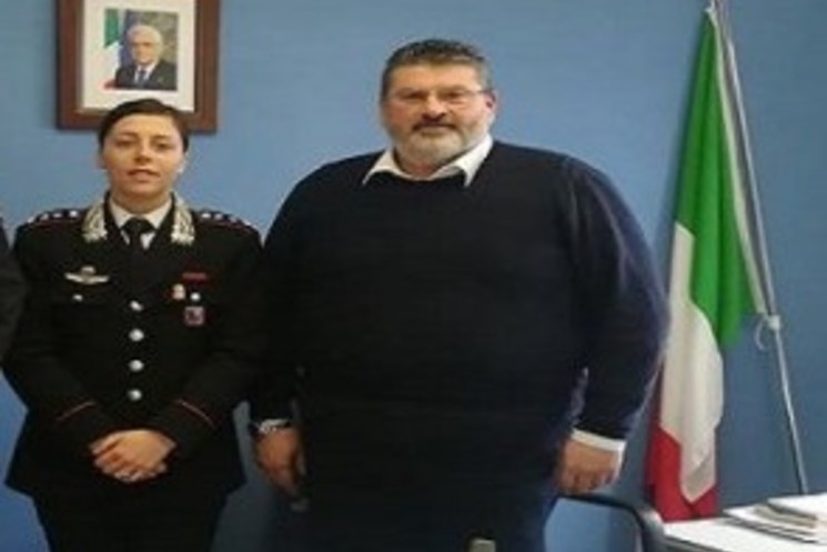 PONTECORVO, IL TENENTE NICOLAI PROMOSSA CAPITANO. GLI AUGURI DI QUADRINI.