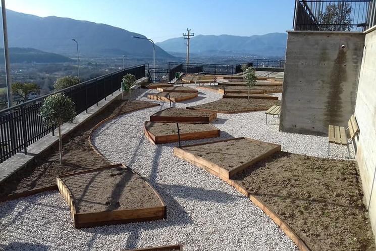 SAN VITTORE DEL LAZIO, ORTO BOTANICO CONCLUSO, grazie al finanziamento dell'ente montano. Quadrini soddisfatto:”Un progetto utile alle Scuole”.