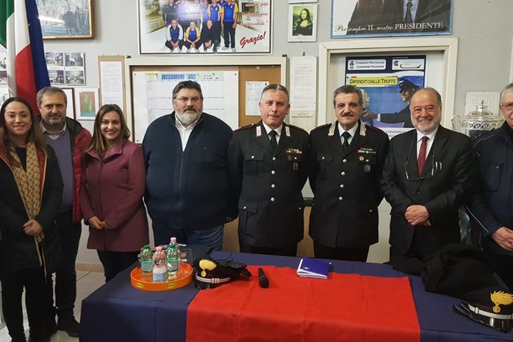 ARCE, 'DIFENDITI DALLE TRUFFE'. IERI L’INCONTRO CITTADINO PROMOSSO DAL COMANDO PROVINCIALE CC FROSINONE.Quadrini:"Importante per contrastare reati"