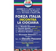 FORZA ITALIA INCONTRA LA CIOCIARIA