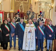Casalattico- cerimonia del tri centenario dell'istituzione del Comune ed i festeggiamenti del santo patrono, San Barbato 