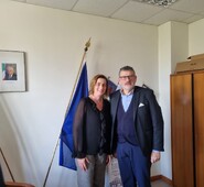 Visita istituzionale del Presidente del consiglio provinciale, Quadrini al Provveditorato: un legame sempre più forte tra la Provincia di Frosinone e l’Istruzione