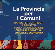 LA PROVINCIA PER I COMUNI – GIANLUCA QUADRINI ANNUNCIA IL BANDO PER LA CONCESSIONE DI CONTRIBITI ECONOMICI A SOSTEGNO DI INIZIATIVE E PER LA VALORIZZAZIONE  CULTURALE, SPORTIVA, SOCIALE ED ECONOMICA.