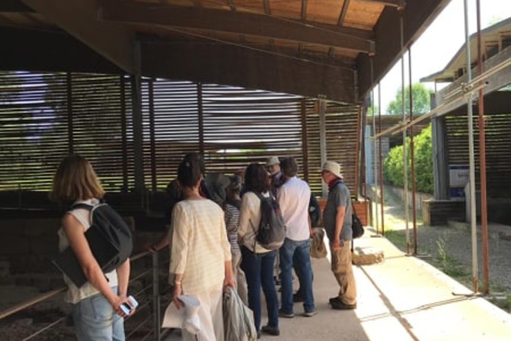 PARCO ARCHEOLOGICO DI FREGELLAE. TURISTI SPAGNOLI IN VISITA.Quadrini:"Puntiamo a promuovere turismo"