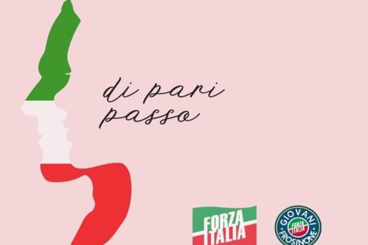 FORZA ITALIA GIOVANI DELLA PROVINCIA DI LATINA SOSTIENE E ADERISCE ALLA CAMPAGNA "DI PARI PASSO" CONTRO LA VIOLENZA SULLE DONNE