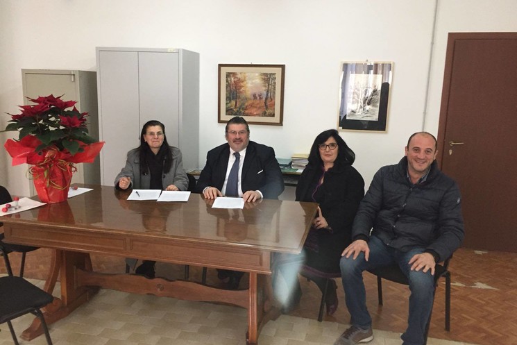 ALTERNANZA SCUOLA-LAVORO. FIRMATO PROTOCOLLO D'INTESA TRA I.I.S. SIMONCELLI, XV COMUNITÀ MONTANA E FONDAZIONE CICERONE.