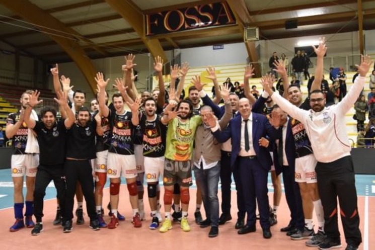 ARGOS VOLLEY SORA, la Vittoria a Vibo e la salvezza. Le congratulazioni di Quadrini