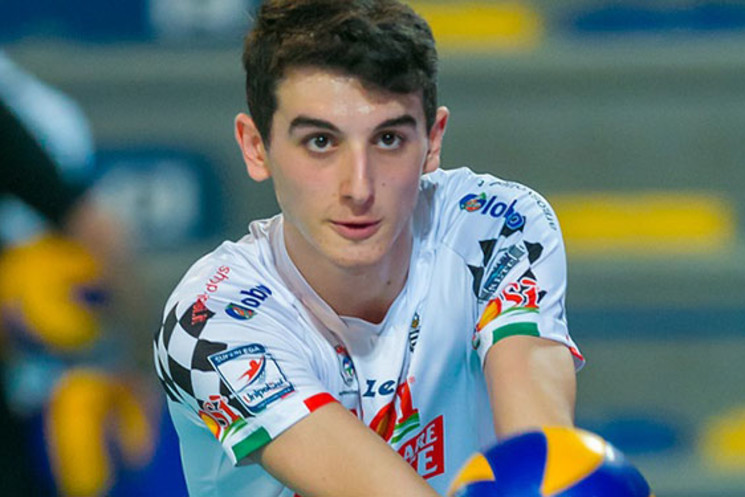 SORA, Volley.Matteo Farina atleta più giovane della Superlega. Plauso di Quadrini.