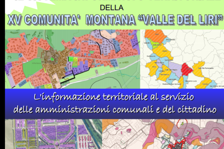 IL SISTEMA INFOMATIVO TERRITORIALE DELLA XV COMUNITA’ MONTANA VALLE DEL LIRI. IL 28 GIUGNO INCONTRO AD ARCE ORGANIZZATO DA NEMEA SISTEMI SRL.