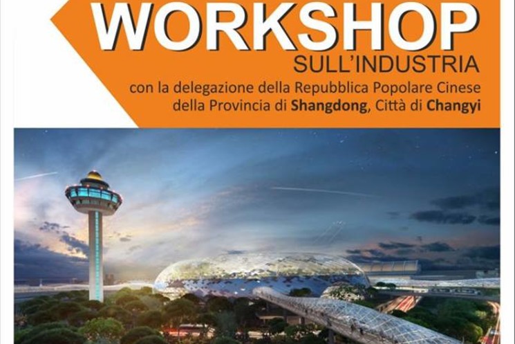 ‘ITALIA-CINA: OPPORTUNITA’ E DIALOGO TRA IMPRESE’. IMPORTANTE WORKSHOP IL 30 OTTOBRE AD ARCE. AD ORGANIZZARLO LA FONDAZIONE CICERONE E LA XV COMUNITA’ MONTANA.