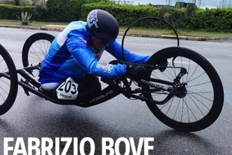 Giro d’Italia Handbike 2019. L’arpinate Bove sul podio. Congratulazioni di Quadrini.