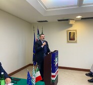 Frosinone - Convegno organizzato dalla FAI CISL, dal titolo “Coltiviamo il Futuro” - Interviene Gianluca Quadrini come rappresentante della Provincia