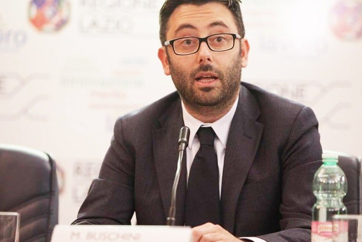 Buschini neo presidente Consiglio regionale Lazio.Gli auguri di Gianluca Quadrini