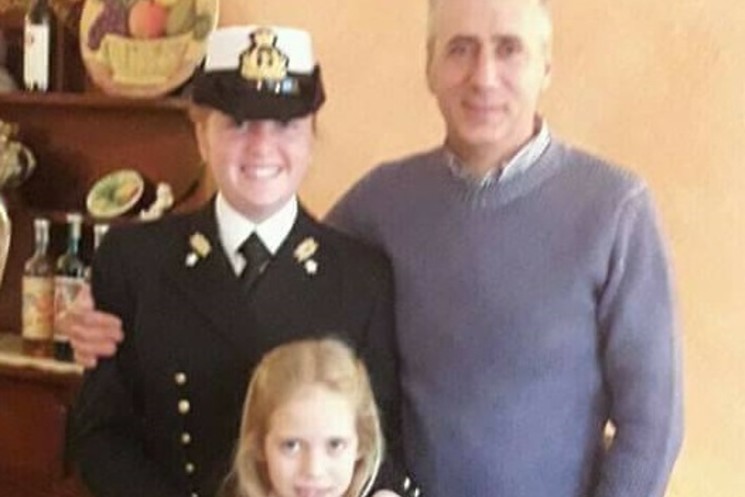 VANESSA COLELLA ENTRA IN ACCADEMIA NAVALE. GLI AUGURI DI QUADRINI