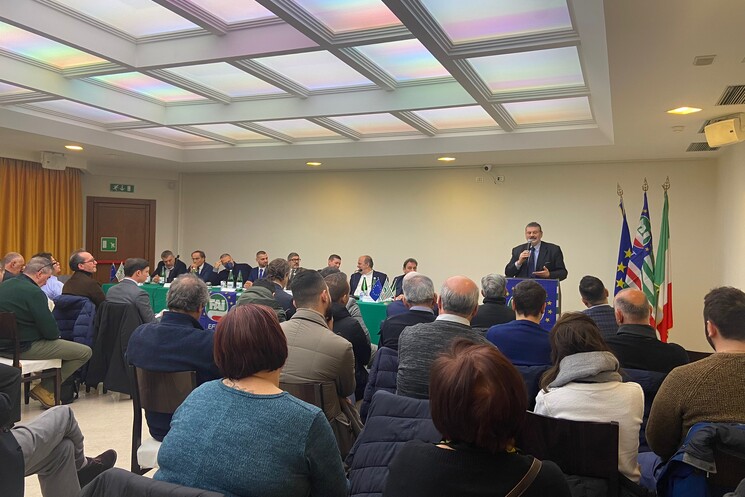 Frosinone - Convegno organizzato dalla FAI CISL, dal titolo “Coltiviamo il Futuro” - Interviene Gianluca Quadrini come rappresentante della Provincia