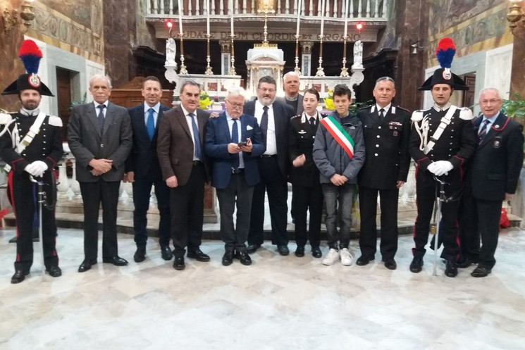 ARCE, ANC. CELEBRA IL PRECETTO PASQUALE NELLA CHIESA DEL PAESE.