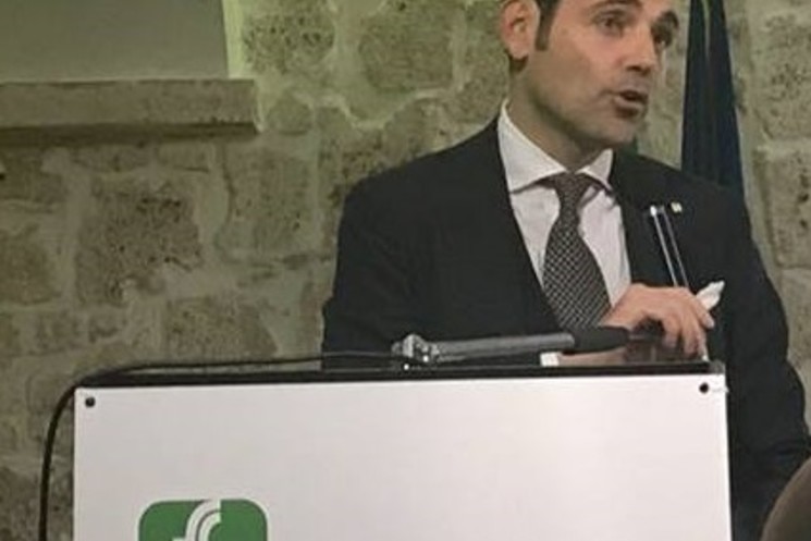 FROSINONE, FEDERLAZIO. CASINELLI RICONFERMATO PRESIDENTE. QUADRINI SI CONGRATULA.