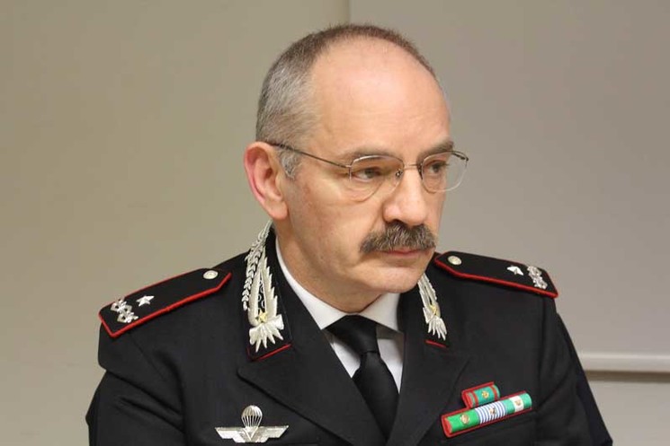 ROS #CARABINIERI, #ANGELOSANTO NUOVO COMANDANTE. GLI AUGURI DI QUADRINI.