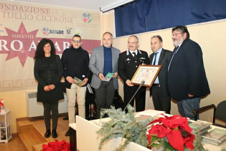‘CICERO AWARD 2018’ CONSEGNATI I PRESTIGIOSI PREMI. LINA SASTRI MADRINA D’ECCEZIONE:”VEDO AMORE, APPARTENENZA ALLA PROPRIA TERRA. E QUESTO E’ BELLO”.