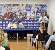 Il Presidente del Gruppo Provinciale della Lega, Gianluca Quadrini, interviene alla riunione del Direttivo Regionale e conferma la presenza del partito sul territorio