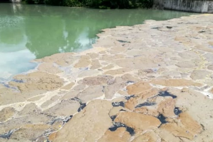 FIUME LIRI INQUINATO E IRRIGAZIONE BLOCCATA. PREOCCUPAZIONE DI QUADRINI.