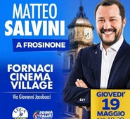 Salvini a Frosinone – il Consigliere Provinciale della Lega, Gianluca Quadrini, ribadisce l’attenzione del partito verso le esigenze della Provincia.