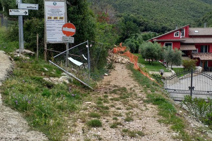 Colle San Magno, partono i lavori a Sett’Are, finanziati dalla XV Comunità Montana.
