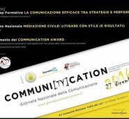 GIORNATA NAZIONALE COMUNICAZIONE, ‘COMMUNICATION AWARD’: ECCO CHI SARANNO I PREMIATI