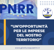 PNRR – il Presidente del Gruppo Provinciale della Lega, Gianluca Quadrini - “un’opportunità per le imprese del nostro territorio”