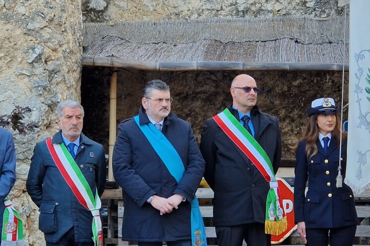 Casalattico- cerimonia del tri centenario dell'istituzione del Comune ed i festeggiamenti del santo patrono, San Barbato